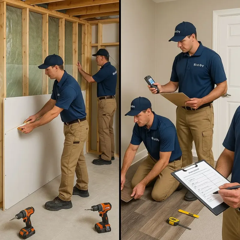 Repairs and Reconstruction process in Security-Widefield, CO